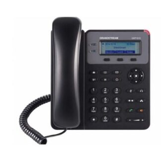 TELEFONO IP DE 1 LINEA CON 1 CUENTA SIP ETHERNET SIN POE CONFERENCIA DE 3 VIAS INCLUYE SU FUENTE DE ALIMENTACION