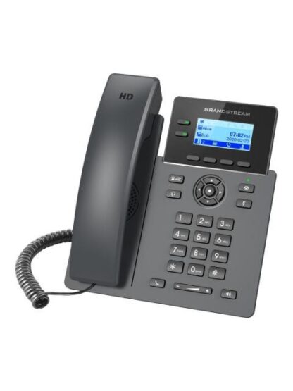 TELEFONO IP DE 2 LINEAS CON 4 CUENTAS SIP CONFERENCIA DE 5 VIAS ETHERNET CON POE PERO NO INCLUYE SU FUENTE DE ALIMENTACION - Image 2