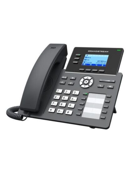 TELEFONO IP DE 3 LINEAS CON 6 CUENTAS SIP CONFERENCIA DE 5 VIAS GDMS GIGABIT CON POE PERO NO INCLUYE SU FUENTE DE ALIMENTACION - Image 2