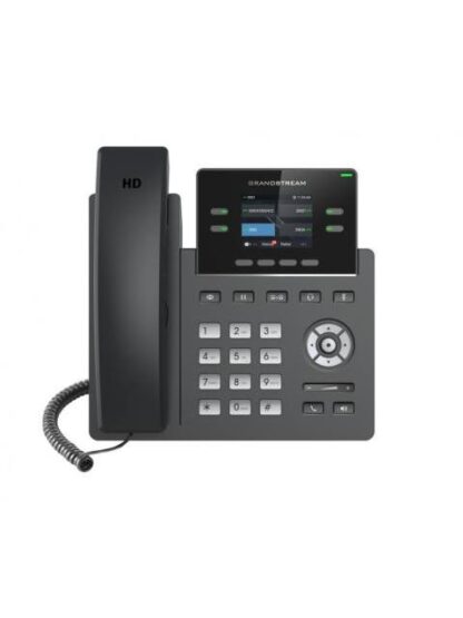 TELEFONO IP DE 4 LINEAS CON 4 CUENTAS SIP AUDIO HD SIP ETHERNET CON POE PERO NO INCLUYE SU FUENTE DE ALIMENTACION