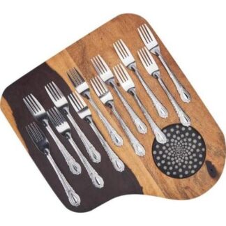 TENEDOR SET 12 PZAS PLATA HELLODREAM