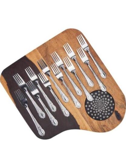 TENEDOR SET 12 PZAS PLATA HELLODREAM