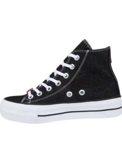 TENIS BOTA BORDADA NEGRO THALIA SODI - Image 5