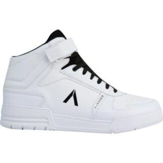 TENIS BOTA CASUAL BLANCO/NEGRO KAROSSO