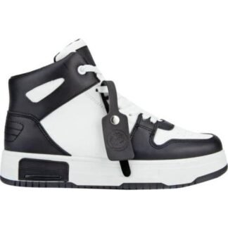 TENIS BOTA CON PLATAFORMA BLANCO/NEGRO BELINDA PEREGRIN