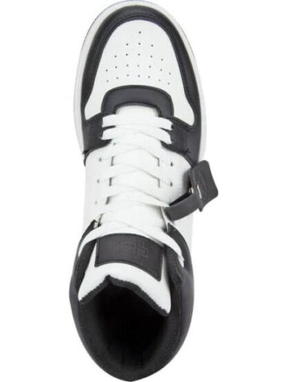 TENIS BOTA CON PLATAFORMA BLANCO/NEGRO BELINDA PEREGRIN - Image 3