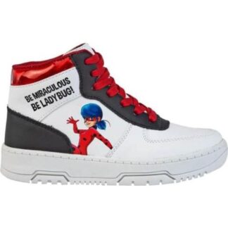 TENIS BOTA ESCOLAR BLANCO MIRACULOUS
