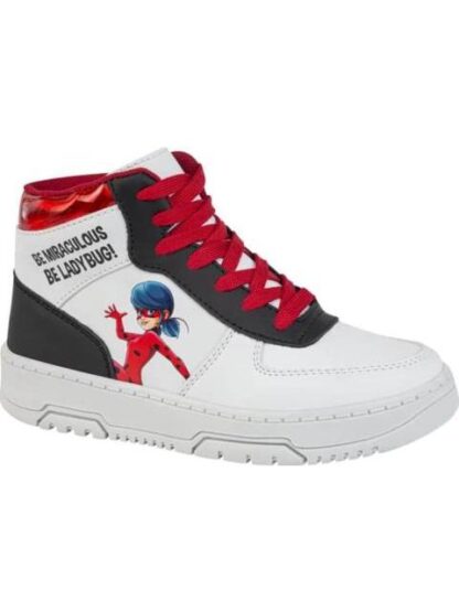 TENIS BOTA ESCOLAR BLANCO MIRACULOUS - Image 2