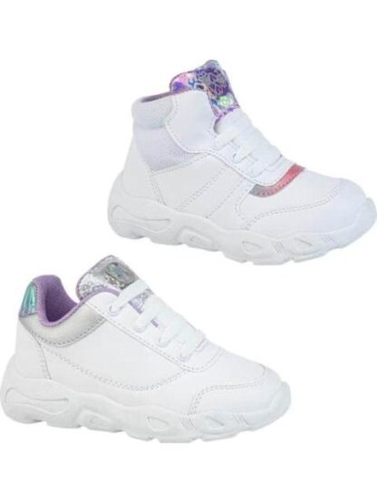 TENIS BOTA ESCOLAR BLANCO URBAN SHOES - Image 2