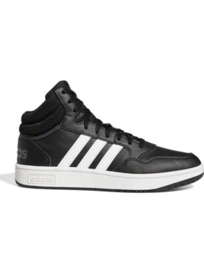 TENIS BOTA HOOPS 3 0 MID NEGRO ADIDAS