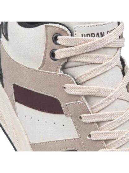TENIS BOTA URBANO SKATE CLASICO BEIGE URBAN SHOES - Image 6