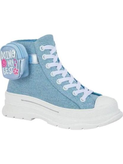 TENIS URBANO AZUL MEZCLILLA BAMBINO - Image 2