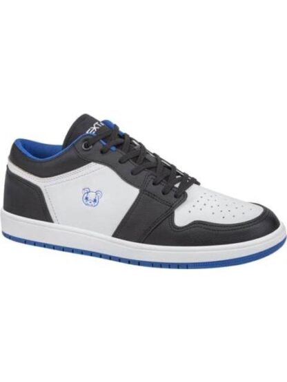 TENIS BOTIN URBANO SKATE BASICO BLANCO/NEGRO NEXT CO - Image 2