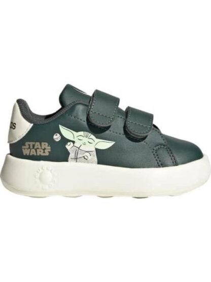TENIS CASUAL ADVANTAGE MANDALORIAN CF I VERDE ADIDAS