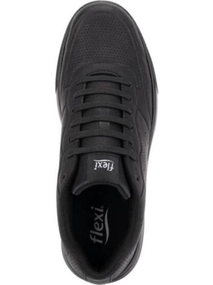 TENIS CASUAL AGUJETA NEGRO FLEXI - Image 4