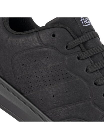 TENIS CASUAL AGUJETA NEGRO FLEXI - Image 6