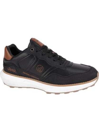 TENIS CASUAL AGUJETA NEGRO JEEP