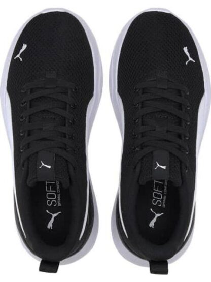TENIS CASUAL ANZARUN LITE JR BLANCO/NEGRO PUMA - Image 3