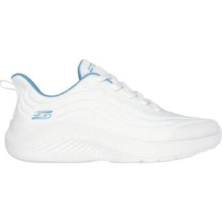 TENIS CASUAL BOBS SQUAD WAVES BLANCO SKECHERS1