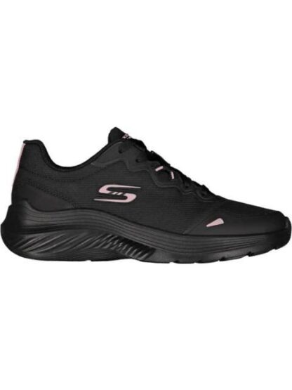 TENIS CASUAL BOBS SQUAD WAVES NEGRO SKECHERS1