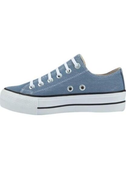 TENIS CASUAL BORDADO AZUL MEZCLILLA THALIA SODI - Image 5