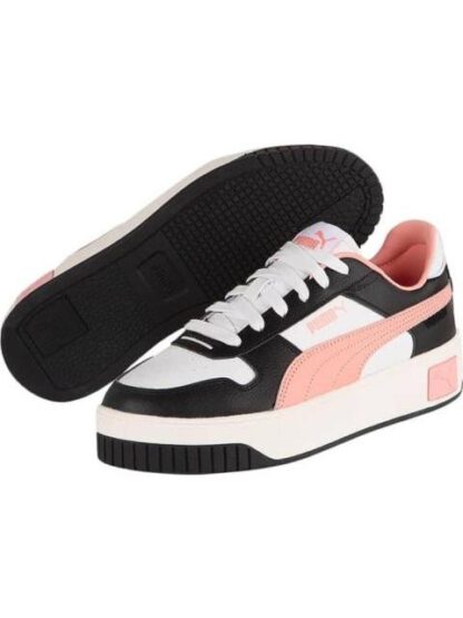 TENIS CASUAL CARINA STREET JR BLANCO/NEGRO PUMA - Image 2