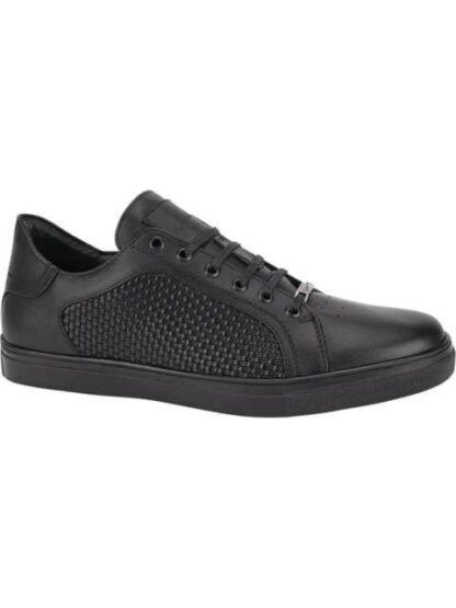TENIS CASUAL CASUAL AGUJETA NEGRO MICHEL DOMIT - Image 2