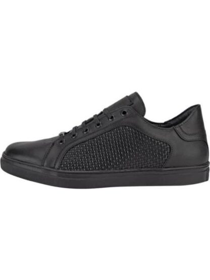 TENIS CASUAL CASUAL AGUJETA NEGRO MICHEL DOMIT - Image 5