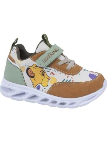 TENIS CASUAL CON LUCES BEIGE EL REY LEON - Image 2