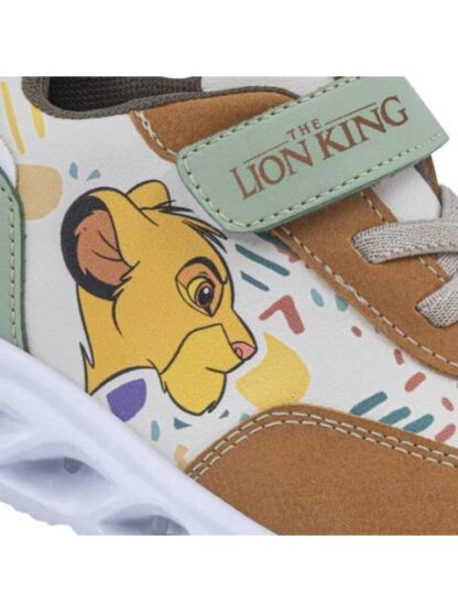 TENIS CASUAL CON LUCES BEIGE EL REY LEON - Image 6