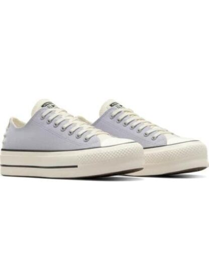 TENIS CASUAL CHUCK TAYLOR ALL STAR LIFT PLATFORM CRAFTED LACES LILA CONVERSE - Image 2