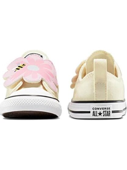 TENIS CASUAL CHUCK TAYLOR ALL STAR ONE STRAP FLORAL EASY ON BEIGE CONVERSE - Image 5