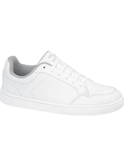 TENIS CASUAL CLASICO BLANCO CHARLY