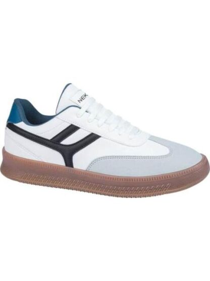 TENIS CASUAL CLASICO BLANCO/NEGRO NEXT CO - Image 2