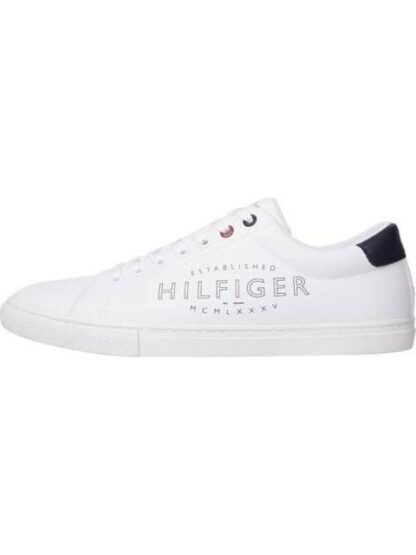 TENIS CASUAL CON LOGO ESTAMPADO BLANCO TOMMY HILFIGER