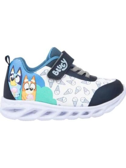 TENIS CASUAL CON LUCES BLANCO BLUEY