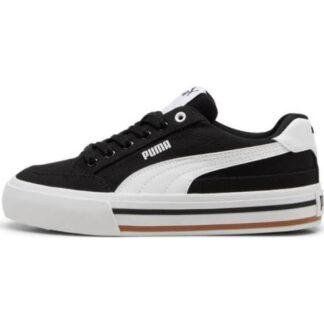 TENIS CASUAL COURT CLASSIC VULC FS JR BLANCO/NEGRO PUMA