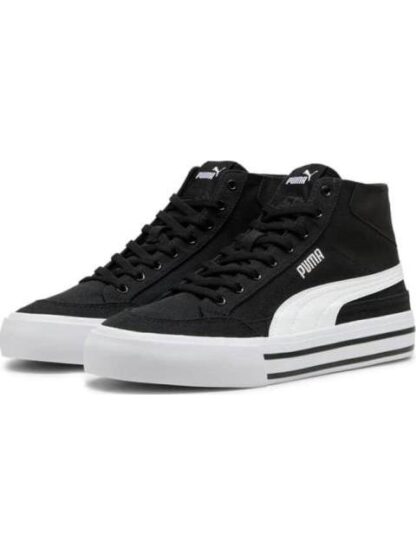 TENIS CASUAL COURT CLASSIC VULC MID FS NEGRO PUMA - Image 2