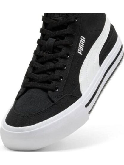 TENIS CASUAL COURT CLASSIC VULC MID FS NEGRO PUMA - Image 4