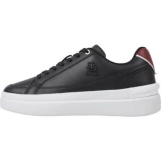 TENIS CASUAL COURT ELEVATED NEGRO TOMMY HILFIGER