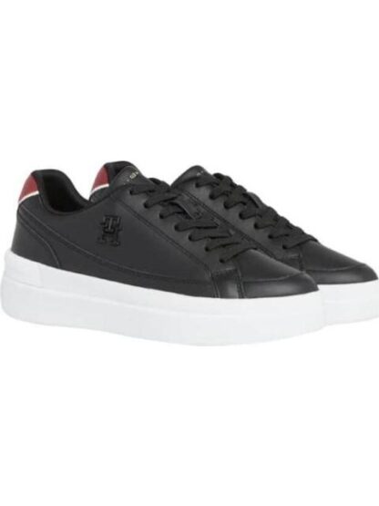 TENIS CASUAL COURT ELEVATED NEGRO TOMMY HILFIGER - Image 2