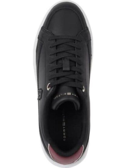 TENIS CASUAL COURT ELEVATED NEGRO TOMMY HILFIGER - Image 3