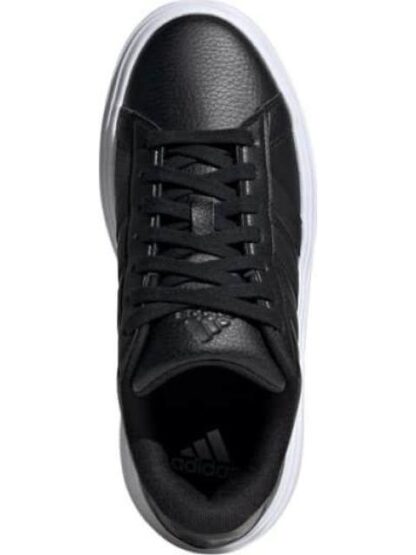 TENIS CASUAL COURT PLATFORM NEGRO ADIDAS - Image 2