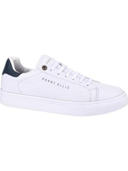 TENIS CASUAL ESCOLAR BLANCO PERRY ELLIS - Image 2