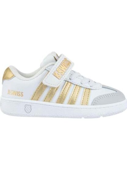 TENIS CASUAL FRANCIS COURT KIDS BLANCO K-SWISS