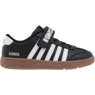 TENIS CASUAL FRANCIS COURT KIDS NEGRO K-SWISS