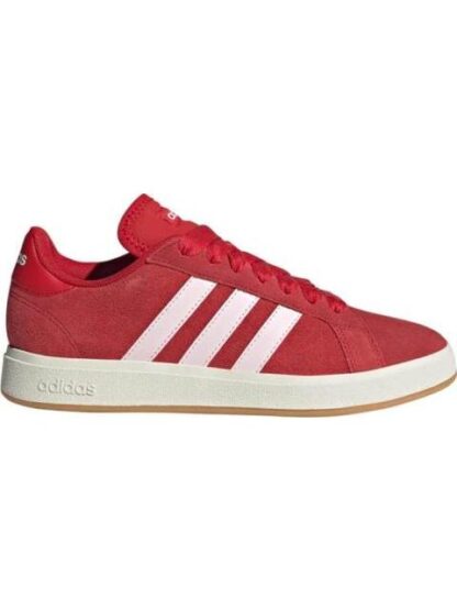 TENIS CASUAL GRAND COURT BASE 00 ROJO ADIDAS