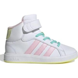 TENIS CASUAL GRAND COURT MID K BLANCO ADIDAS