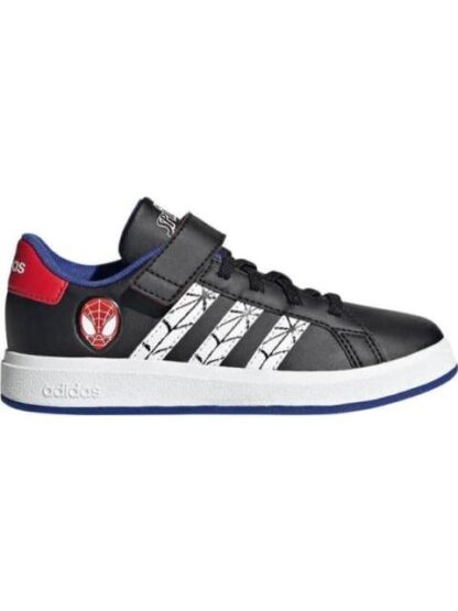 TENIS CASUAL GRAND COURT SPIDER-M BLANCO/NEGRO ADIDAS
