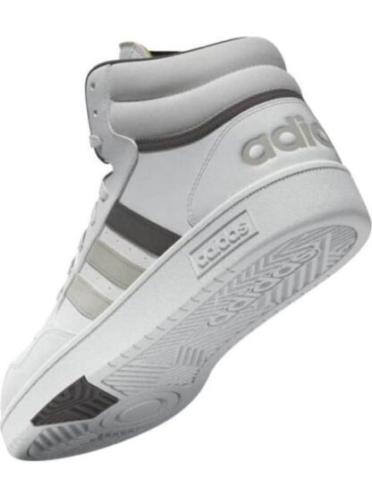 TENIS BOTA HOOPS 3.0 MID BLANCO ADIDAS - Image 4